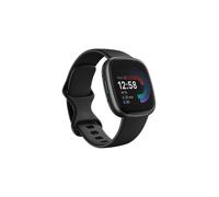 Fitbit Versa 4 Sports Pack - graphite aluminium - smart watch with band - black