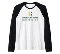 Fitchburg State University Falcons Wordmark Logo Raglan