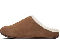 Fitflop Damen Chrissie Shearling Pantoffeln, Brown (Tumbled Tan 645), 43 EU