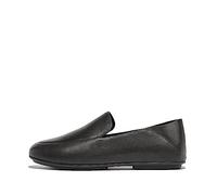 Fitflop Allegro Crush-Back Leather Loafers, Flacher Slipper,