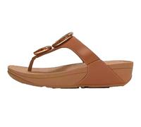 FitFlop Lulu marbled-stone toe für Damen, braun, Größe 39 EU