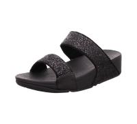 FitFlop Da. Pantolette m. Klett sportl für Damen, schwarz, Größe 37 EU