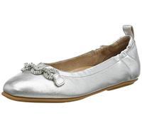 Fitflop Damen Allegro Ballerina-Crystal Chain Ballerinas, Silver, 39 EU