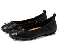 Fitflop Damen Allegro Bow Leder Ballerinas, Schwarz, 41 EU