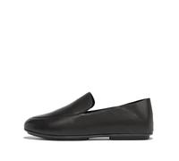 Fitflop Damen Allegro Crush-Back Leather LoafersFlacher Slipper