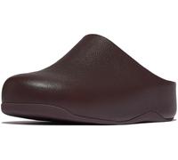 FitFlop Damen Clog Shuv Tumbled-Leather Clogs E5Q