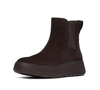 Plateaustiefelette FITFLOP "F-MODE", Damen, Gr. 38, dunkelbraun, Veloursleder, Schuhe, Boots, Chunky Boot mit Plateausohle (12777812-38) dunkelbraun