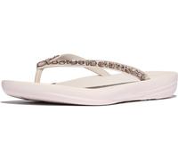 Fitflop Damen Iqushion Multi-Crystal Ergonomic Flip-Flops Flipflop, Nude Rose, 37 EU