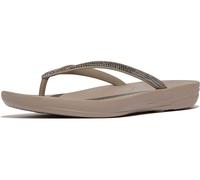 FitFlop Damen Flip Flop Iqushion Ombre Sparkle Flip-Flops DG5 ON Taupe/Pewter-36