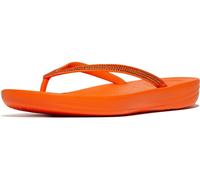 Fitflop Damen Iqushion Sparkle Flipflop, Orange, 37 EU