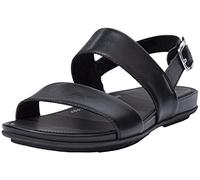 Fitflop Damen graccie Leather Sandale, Schwarz, 36 EU