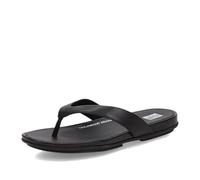 Fitflop Damen Gracie Leather FLIP-Flops Flache Sandale, All Black, 36 EU