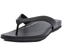 Fitflop Damen Gracie Leather FLIP-Flops Flache Sandale, All Black, 42 EU