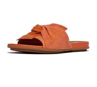 FitFlop Damen Gracie Soft-Twist Suede Slides Wedge Sandalen, Satsuma, 36 EU