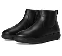 Fitflop Damen Iq-comff Leather Zip Ankle Boots Stiefelette, Schwarz, 38 EU