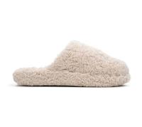 Fitflop Damen Iqushion D-Luxe Gepolsterte Teddy Slipper Pantoletten Schuh, Milk Ice, 41 EU