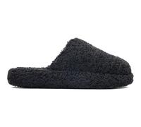 Pantoffel FITFLOP "iQUSHION D-LUXE PADDED TEDDY SLIPPER MULES" Gr. 38, schwarz Damen Schuhe (55048421-38) schwarz