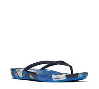 Fitflop Damen Iqushion Flowerz Ergonomische Zehentrenner Flip-Flop, blau, 43 EU