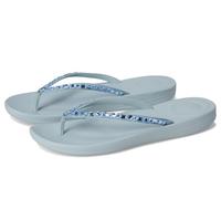 Fitflop Damen Iqushion Multicrystal Ergonomische Zehentrenner Flip Flop, blau, 36 EU