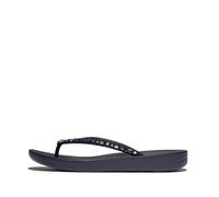 Fitflop Damen Iqushion Multicrystal Ergonomische Zehentrenner Flip Flop, navy, 43 EU