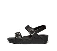 Fitflop Damen Lulu Keilsandale, Schwarz, 39 EU