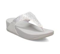 FitFlop™ Damen Lulu Crystal Zehentrenner, silber, 10