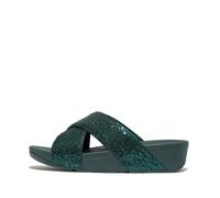 Fitflop Damen Lulu Glitterball Cross SlidesSchiebe-Sandalen