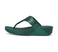 Fitflop Damen Lulu Glitterball Zehentrenner, grün, 41 EU