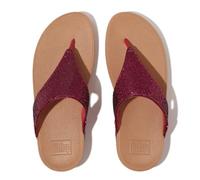 Fitflop Damen Lulu Glitterball Zehentrenner Sandalen, rose, 39 EU