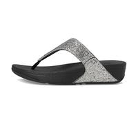 Fitflop Damen Lulu Glitterball Zehentrenner Sandalen, silber, 38 EU