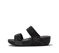 FitFlop Pantoffeln Lulu Slide - Glitter in Schwarz 41
