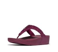 Fitflop Damen Lulu Maxi-crystal Zehensteg-Sandalen, rubinrot, 36 EU