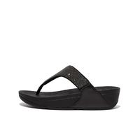 Fitflop Damen Lulu Opul Zehentrenner Sandale, Schwarz, 41 EU