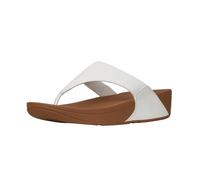 Fitflop Damen LULU TOE POST - LEATHER Zehenstütze Sandalen, Weiß (Urbanweiß 024), 43 EU