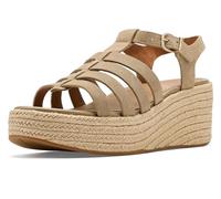 Fitflop Damen Platfforms Espadr. Suede Fisherman Wedge Sandals Keilsandale