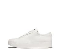 FitFlop Damen Rally Canvas Sneaker, weiß, 41 EU
