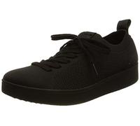 Fitflop Damen Rally e01 Multi-Knit Trainers Sneaker, Schwarz, 37 EU