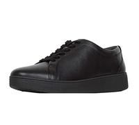 Fitflop Damen Rally Leder Sneaker, Schwarz (All Black), 37 EU