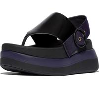 FitFlop Damen Sandalen F-Mode X Roksanda Leather/Webbing Sandals IY5 Black/Ink-37