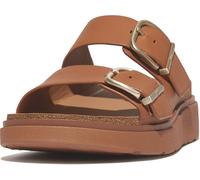 FitFlop Damen Sandalen Gen-FF Buckle Two-Bar Leather Slides HE8