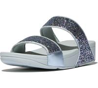 FitFlop Damen Sandalen Lulu Multi-Tonal Glitter Slides JE5 Quiet Blue-39