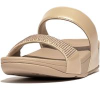 FitFlop Damen Lulu Crystal Embellished Schiebe-Sandalen, Beige, 40 EU
