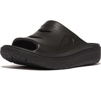 FitFlop Damen Sandalen Relieff Slide-Tonal Rubber IC5 Pewter Black-36