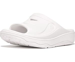 FitFlop Damen Sandalen Relieff Slide-Tonal Rubber IC5 Urban White-42
