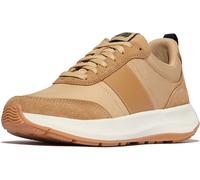 FitFlop Damen Sneakers F-Mode Flow Sneaker-Nylon & Suede Mix IK8 Camel Mix-38