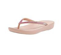 Fitflop Damen Sparkle Classic Iqushion Ergonomische Sandalen, nude, 42 EU