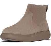 FitFlop Damen Stiefel IQ-Comff Suede Zip Ankle Boots E35 Taupe-37