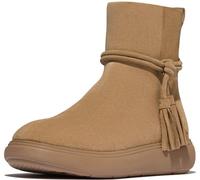 FitFlop Damen Stiefel IQ-Comff Tassel Suede Short Boots E3B Camel-40