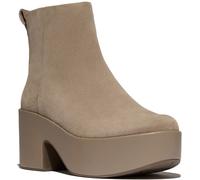 FitFlop Damen Stiefel Platfforms Suede Heeled Ankle Boots E5J Taupe-41