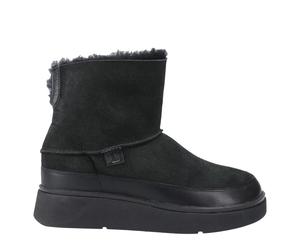 FitFlop - Damen Stiefeletten "Gen-FF", Mini, Leder (Ganz in Schwarz) EU 38 / UK 5